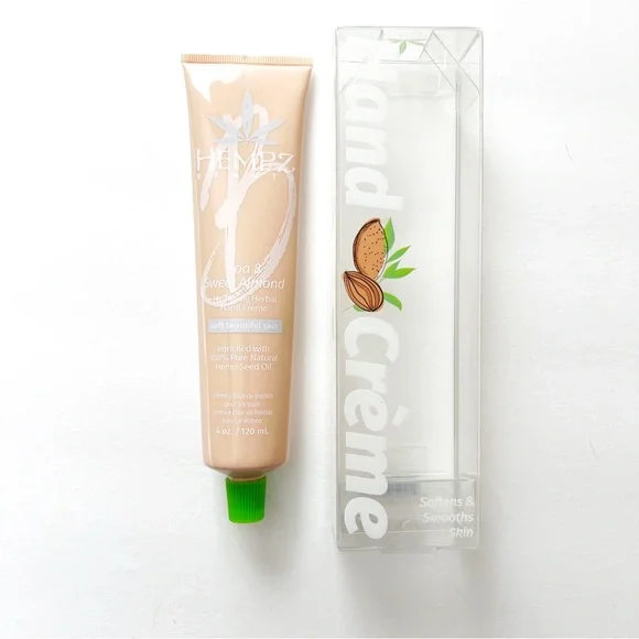 HEMPZ Koa & Sweet Almond Hydrating Herbal Hand Creme 4 oz - Picture 1 of 8